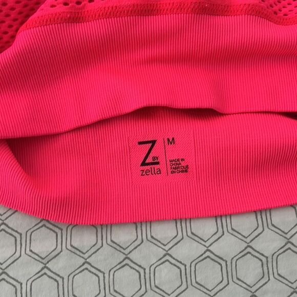 Zella hot pink athletic bra size Medium, New - Picture 3 of 3